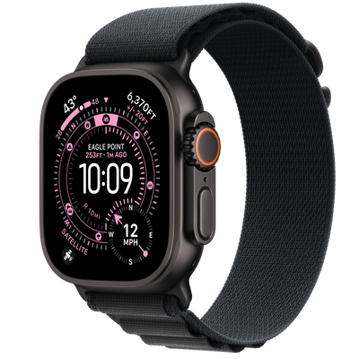 Apple Watch Ultra 3 Cellular 49mm Titanium/Black Alpine Loop